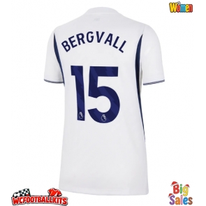 Tottenham Hotspur Lucas Bergvall #15 Replica Home Stadium Shirt for Women 2026-27 Short Sleeve